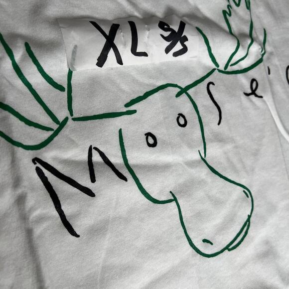 Vintage 90s Moose’s San Francisco T-Shirt XL Deadstock White Graphic Tee USA - Picture 5 of 7